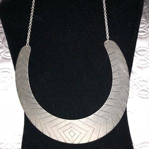 Silver Tone Choker